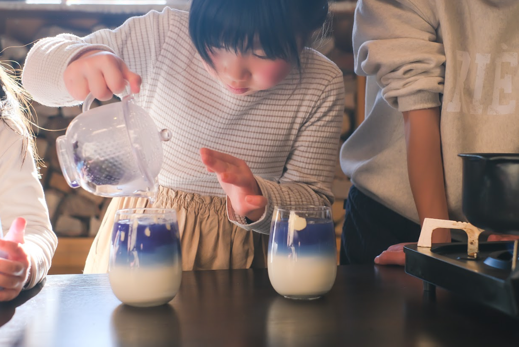 色合いや食感が楽しめる本格食体験