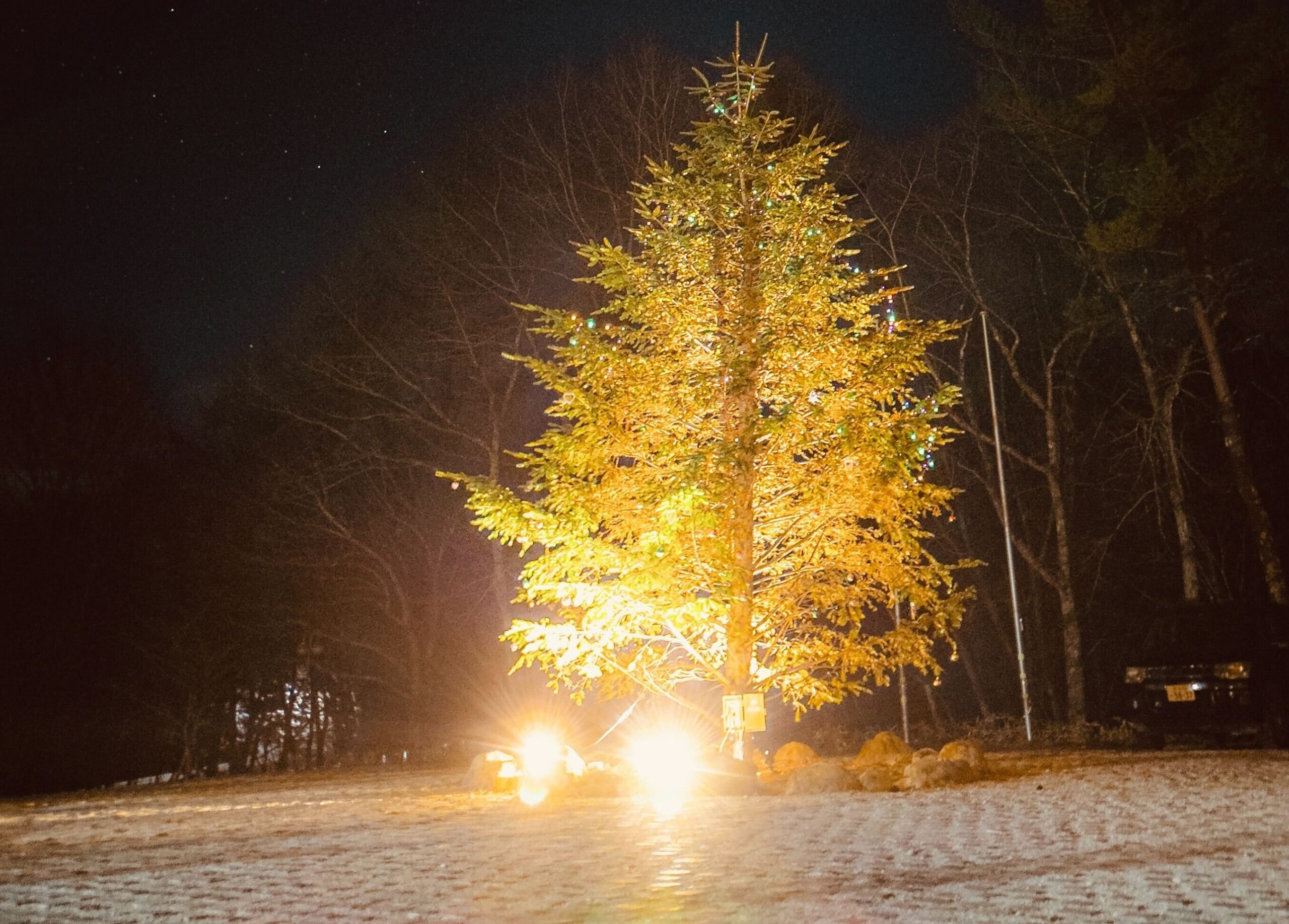 星空とともに過ごすロマンチックナイト